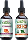 Por qué no vitamina natural Complejo B y vitamina orgánica D3K2 gotas líquidas