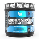 BPI Sports Micronized Creatine - Aumentar la fuerza - Reducir la fatiga - Lean Muscle Building - 100% Pura Creatina - Mejor Absorción - Apoya el crecimiento muscular - Desarrollado - 120 Servings - 21.16 Ounce