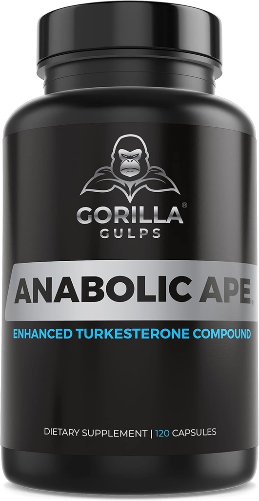 Tuberia Anabólica – Turquía Mejorada Compuesto Silenciosa Turkesterone, Creatinol-O-Phosphate, Ashwagandha, Bioperine ← Lab Tested Silencio 120 Vegan Capsules ◾ Max Strength