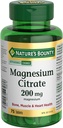 Citrato de magnesio de la naturaleza 200 mg, 75 comprimidos