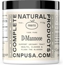 Suplemento de pólvora D-Mannose pura - D-Mannose 4oz (113g) Alrededor de 60 Actuaciones para UTI, la vejiga natural, " Urinary Tract Health