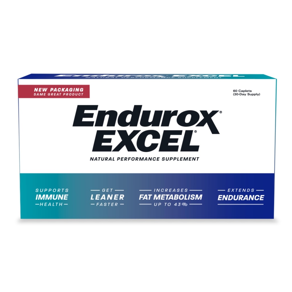 Pacific Health Endurox Excel Natural Performance Suplemento, Aumenta el Metabolismo & construye resistencia con Ciwujia (Ginseng) Root - 60 caps