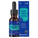 Sistema de metabolismo vivo Salud para perros y gatos - Función, grasa, detox, hepatitis crónica con SILIPHOS®, TUDCA, el mismo sabor del tocino vegano (60ml)