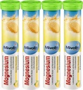 Mivolis Magnesium effervescent Tablets - Suplementos dietéticos 4 Packs x 20 pcs peru Alemania