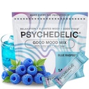 Easy Alcohol Alternativa con Buzz - Calming Kava Drink Mix (14x5.5g) Flavored Kava Powder - Calming Drink Powder Packets - Easy Open Single Serving Drinks - 14 Calm Packets - Blue Raspberry