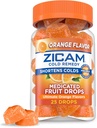 Zicam Cold Remedy Zinc gotas de frutas medicinales, Ultimate Orange, 25 Cuenta (Pack of 1)