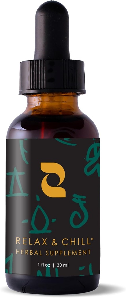 Redmint Relax " Chill Herbal Tincture Silencio Natural Mood Support and Calmness Herbal Supplement for Women Wellness  Rooted in Ancient TCM Wisdom with Xiao Yao San to Promote Relaxation " Peace sometida 30 ml