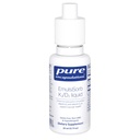 Encapsulaciones puras EmulsiSorb K2/D3 Líquido ← Absorción reforzada Emulsion Vitamina K2 y Vitamina D3 para el apoyo a la salud vascular 0,7 Fl Oz