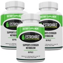 Estro-Halt 3 Pack 180 Tablets- DIM Supplement (Diindolylmethane) and Indole-3-Carbinol (I3C) Best Estrogen-Blocker for Women &amp; Men ← Inhibidor de aromatasa natural Vitamina para ayudar a PCOS, Menopause y PMS