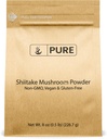 PURE ORIGINAL INGREDIENTES Shiitake Mushroom (8oz) Black Forest Mushroom, Herbal Extract, Traditional Supplement.