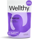 Wellthy Full Body Detox and Immune Support - Advanced Digestive Health, Gut Cleanse and Bloating Relief - All Natural Formula with Milk Thistle, Dandelion Extract and L-Carnitine TEN 30-Day Supply