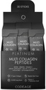 Codigo Multi Collagen y Biotina 10.000 mcg + Vitamina C, B6 & D3, Keratina, Ácido Hialurónico, Niacina, 18 Aminoácidos - Stick Packs Suplemento - 5 tipos Collagen Proteína – 30 paquetes de polvo