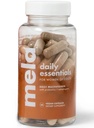 Mela Daily Essentials Multivitamin for Melanated Women - High-Dose Vitamin D3 and B12, Probiotics, Lion's Mane, Ceylon Cinnamon - Vegan, Gluten Free, Non-GMO, 30 Day Supply (60 cápsulas)