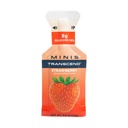 Transcend Foods Mini Strawberry Gel (.6 oz, Pack of 12) Fast-Acting Carb Gel Strawberry Flavor – Tamaño de viaje, Caffeine Gratis, Gluten Free