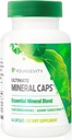 Youngevity Ultimate Mineral CapsTM - 70+ Essential Full Spectrum Trace Minerals - Nutrient-Dense, derivado de Humic & Aquamin Seaweed (64 cápsula) (Pack of 4)