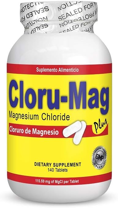 Cloruro de Magnesio - 140 Tabletas (Cloruro de Magnesio)