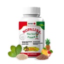 Nopalina Fiber Fórmula Silencio 120 Capsules ← Flax Seed, Psyllium, Oat y Wheat Bran, Omega 3, 6 &amp; 9 Silencio Gut Health & Regularity TEN The Original