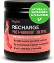 LEGION Athletics Recharge Post Workout Suplemento - Todo Natural Muscle Builder " Bebida de recuperación con Monohidrato de crema. Naturalmente endulzada, segura y saludable (Watermelon, 60 servidumbres)