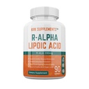 1 paquete R-ALA R-Alpha Lipoic Acid 200mg 90 cápsulas