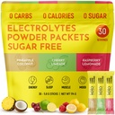 Keto Vitals Tropical Keto Electrolytes Polvo No Azúcar - Electrolitos con Potasio, Magnesio, Sodio, " Calcio - Azucar Libre Electrolito Embalajes de Polvo Bebida Mix " Hidration Powder, 30 Servings