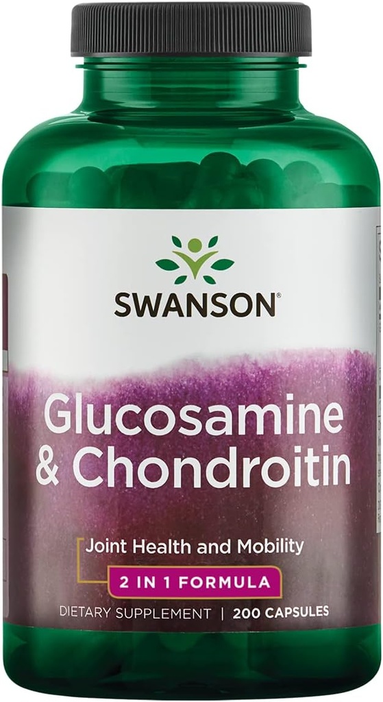 [BRSWGEL5DMPBUHI6] Swanson Glucosamine " Chondroitin Combo 500/250 Milligrams 200 Capsules
