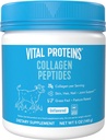 Proteínas vitales Colágeno Péptidos de polvo Suplemento de polvo para la piel de la mandíbula salud conjunta o soporte - Collagen hidrolizado - Desarrollado, 7 Servimientos