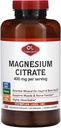 Laboratorios Olímpicos Citrato de magnesio 400mg - 300 cápsulas - Fácil Absorbable, Apoyo a los Huesos Saludables, Corazón Saludable y Absorción de Calcio