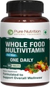 Nutrición Pura Multivitaminas Alimentarias para Hombres TENIDO 90 Tabs ANTE One-A-Day TEN 100% RDA TEN 24 Vitaminas Naturales y Minerales TEN TODO LAS Multivitaminas de los Hombres Basadas en Plantas Naturales