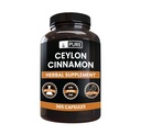 Ingredientes originales puros canela de Ceylán (365 cápsulas) No hay magnesio ni artillería de arroz