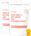PRIMER DÍA Las Gummies Tribióticas de Buena Gut Femenina – 3-en-1 Suplemento Prebiótico, Probiótico y Postbiótico – Apoya Función Inmunitaria y Salud Digestiva, Oral, Esquí y Vaginal – Suministro de 60 días