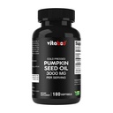 Cold Presionado Pumpkin Seed Oil 3000mg por Serving - 180 Softgels - No Gluten Free