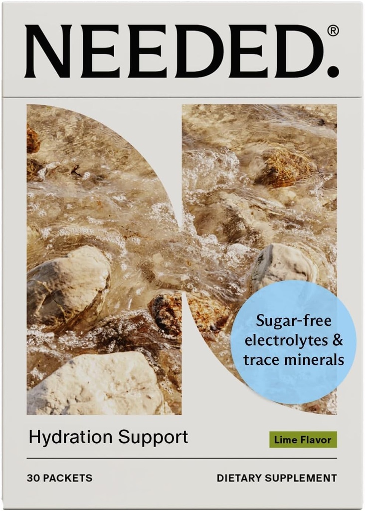 [BRSRM23QO4DROHLU] Necesitado. Soporte de hidratación con electrolitos " Trace Minerals - Electrolitos para el embarazo " durante la lactancia - 30 paquetes de hidratación ligeramente endulzados con Hint of Lime