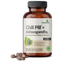 Futurobióticos Chill Pill + Ashwagandha, Rhodiola, St. John’s Wort, " L-Theanine - Non-GMO, 250 tabletas vegetarianas