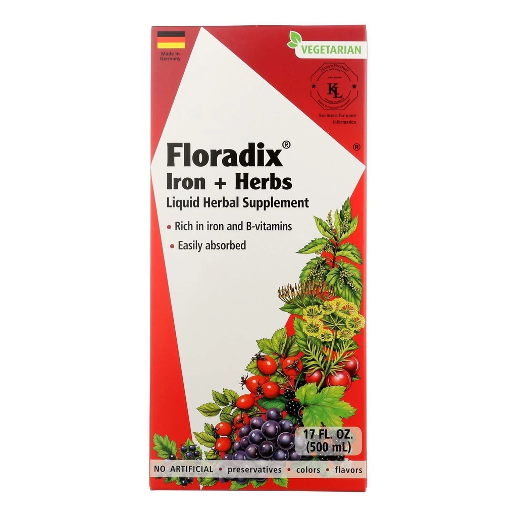 FLORADIX Iron &amp; Herbs, 17 FZ