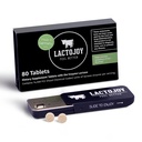 LactoJoy Lactase Pills 14,500 I 80 Piezas I Potente Enzymes Lactase para la Intolerancia Lactosa I Ultra Pure Lactase para la mejor Digestión No Silicon Dioxide, Sin Sabores Artificiales, No Sucralosa