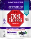 Stone Stopper Drink Mix, Wild Berry, Kidney Stone Prevention, Calcium Oxalate Protector, Alkali Citrate Support, Desarrollado por los urólogos para mejorar la hidratación y apoyar la salud del riñón, 30 Day Supply