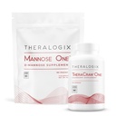 Theralogix TheraCran One + Mannose One Bundle, 90 Conde & 7.05 Ounce (Pack of 2)