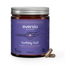 Defender ahora Organic Turkey Tail Mushroom Suplemento - 12:1 Turquía Tail Extract in 60 Vegan Capsules (500mg) - 45% Verified Beta-D-Glucans!
