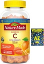 Adventure Home Extra Strength Vitamina C 500 mg,Suplemento Diario para Soporte Inmunitario, 180 Gummies, 90 Day Supply+Mejor Guía Vitaminas Suplementos Libro Libre