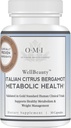 WELLBEAUTY Italiano Citrus Bergamot Salud Metabólica, Premio Cardiólogo Desarrollado para apoyar el colesterol saludable " Triglyceride Niveles ya en rango normal, 7 polifenoles clave, fuente de 30 días