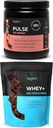 LEGION Pulse Pre Workout Suplemento (Fruit Punch) Whey Protein Powder Chocolate - Whey+ Isolate Protein Powder