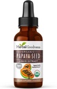 Papaya Semillas 1oz - Superalimentos orgánicos para Enzimas Digestivos, Gut Health- Non-GMO, Raw, y sin procesar para el bienestar holístico