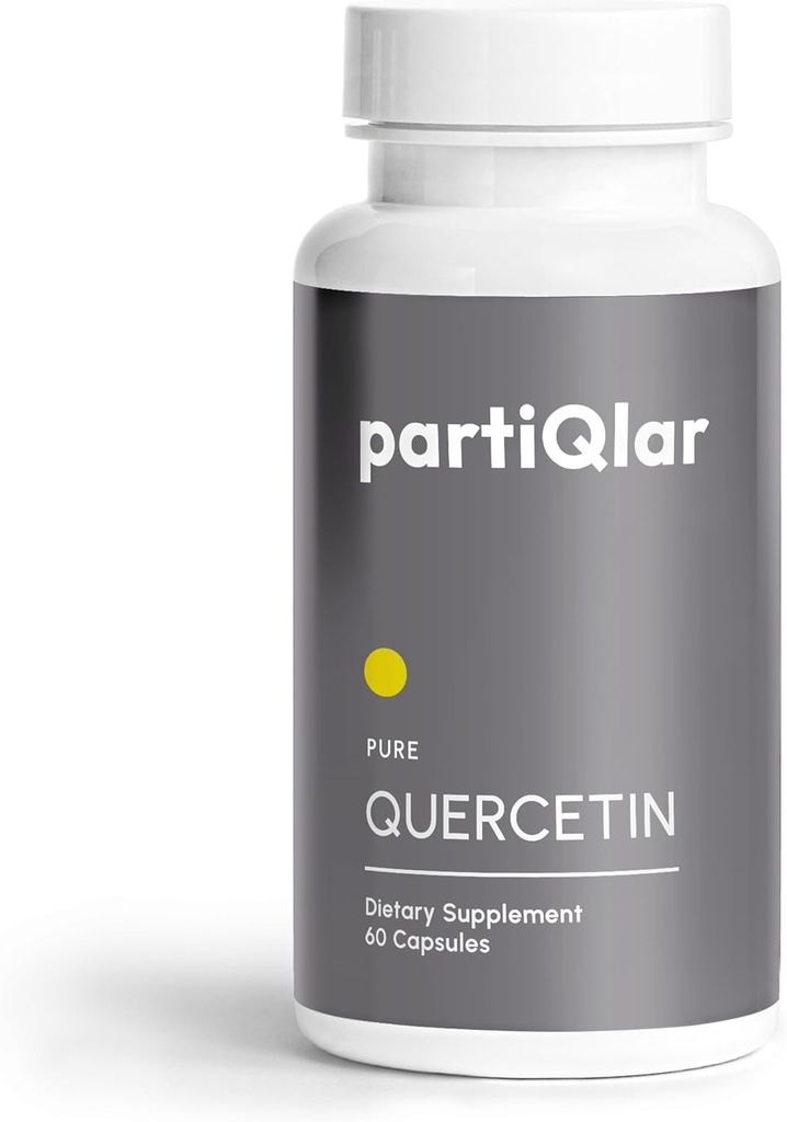 [BRSRAAQKDJ5ROCY3] Suplemento de quercetina - Alta Puridad - 500 mg por cápsula - 60 cápsulas - Tercera Parte probado - Apoyos Salud general y bienestar