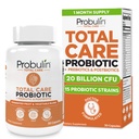 Probulina Total Care Probiotic Supplement, Daily Gut, Digestive, and Immune Health Probiotics Capsules for Men and Women, 20 Billion CFU, Vegan, 30 Count Bottle