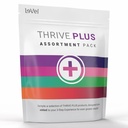 Le-Vel Thrive Plus Assortment Pack Suplemento Nutricional Sampler, 30 Líquido, Gummy, Piezas de Cápsula, 30 Cada uno, Conveniente Wellness Variety