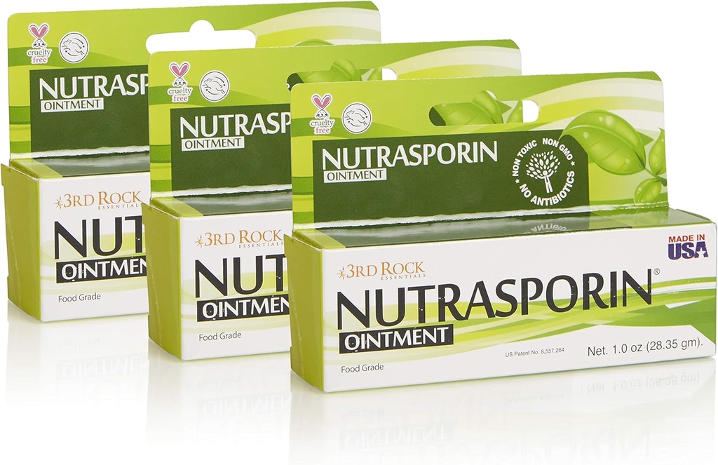 ← Nutrasporin Silver Ointment ← Non Toxic Petroleum Free Non Antibiotic First Aid Ointment
