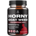 Natures Craft Horny Goat Weed for Hombre - Extra Strength Male Supplement with Black Maca Root, Tongkat Ali, Saw Palmetto & Panax Ginseng Extract for Stamina & Energy - 90 Capsules