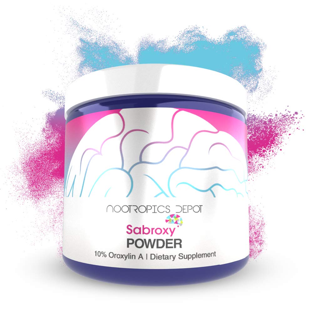 Nootropics Depot Sabroxy® Oroxylin-A Powder TEN 30 Grams Silencio Mínimo 10% Oroxylin-A ANTE Oroxylum indicum ANTE may Help Promote Focus " Motivation TEN may Help Promote Cognitive Function