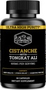 Cistanche Tubulosa 200mg " Tongkat Ali 400mg (Piedad Máxima) 2 Mes Fuente (50% Echinacoside + 10% Acetoside with Tongkat Ali for Men 200:1 (Longjack) Eurycoma Longifolia similar to Fadogia Agrestis