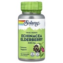 SOLARAY Echinacea y Elderberry Capsules, 440 mg TENIDO 100 Conde